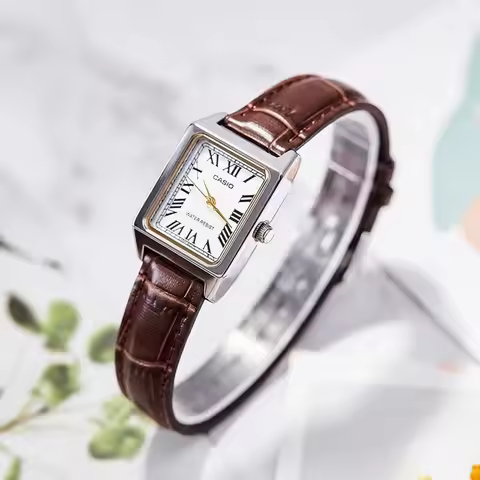 Casio LTP-V007L Series Women's Wristwatch Retro Casual Quartz Movement Classic Light Luxury Waterpro