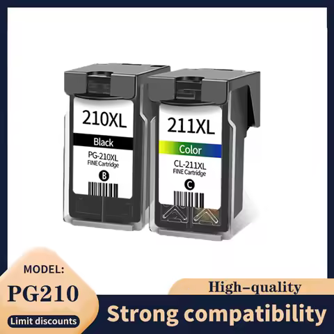 PG210 CL211 Compatible PG210 CL211 210 211 Ink Cartridge for Canon Pixma MP240 MP250 MP260 MP270 MP2
