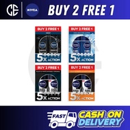 Nivea Men Deodorant Roll On Buy 2 Free 1 (3x50ml)