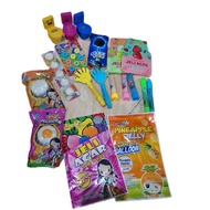 PERMEN MAINAN UNIK BENTUK CLOSET | LIGHT LOLIPOP | JELI AGAR | WHISTLE | MARSH | JELI TELUR | HAND |