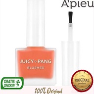 [Bpom] Apieu Juicy Pang Water Blusher 9G - Cr02 Ripe Persimmon (Blush On / Blusher) A'Pieu Original 