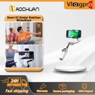 AOCHUAN Smart X2 Gimbal Stabilizer for Phone, Built-in 20cm Extension Rod and Third-Person Shot