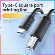 【Ready Stock】USB C to USB Type B 2.0 Cable Type C Printer Cable Scanner Cord and More For Phone Tabl