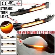 Volkswagen Golf 7 Mk7 7.5 Gti R Sportsvan Touran L Ii Led Dynamic Turn Signal Light Flasher Flow