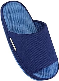 Slippers, Health Sandals, Indoor Use, Men's, Foot Sole, Acupressure Pressure, Thick Sole, Open Front, Washable, Mesh, For Spring, Summer, Blue