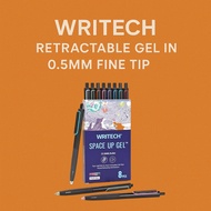 WRITECH Retractable Gel Pen 0.5mm – Smooth Fine Tip for Everyday Writing