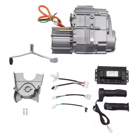 60V 1000W Electric Motor Kit, High Torque Brushless Motor for ATV Go Kart Golf Cart Conversion, 247