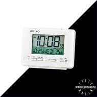 [WatchClubOnline] QHL078W Seiko Table Clock Digital Quartz Alarm Light Thermometer QHL078 QHL-078 QHL-078W
