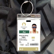 Track Field Marathon Player Backpack Pendant Wang Lianzheng Dajie Athlete Competition Card Campus in