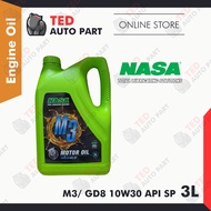 NASA GD8 M3 10W30 API SP Engine Oil | Perodua Viva Kancil Kenari Kelisa | 3L |
