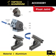 [Ready Stock] Pivot Joint for Aluminium Profile 2020/3030/4040/4545 for Engineering, Commercial or D