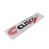 CUSCO Silver Sticker W140×H30