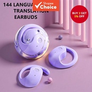 CS-952 Real-Time Translation Earbuds BT Simultaneous Interpretation 144  Languages Ear Hanging Earph