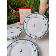 Set of 5 G P Club pattern discs