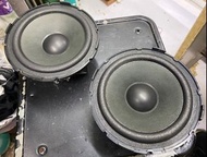 Aiwa 喇叭單元，5吋半 , 40W