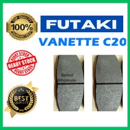 NISSAN VANETTE C22 VAN BRAKE PAD -- FRONT