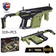 Đồ Chơi Lắp Ráp Kiểu PUBG CSGO Mô Hình súng Rifle SCAR MK14 M416 VECTOR Với 500+ Mảnh Ghép