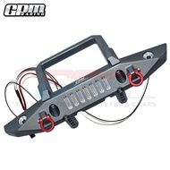 AXIAL 1/6 SCX6 JEEP JLU WRANG LER 4WD Aluminum Front Anti-Collision Bar+U-Shaped Hook