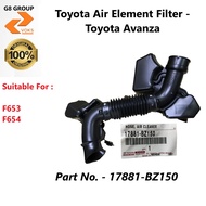 Toyota Hose Air Cleaner - Toyota Avanza ( 17881-BZ150 )