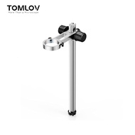 [🌷Local delivery🌷]TOMLOV BR01ขาตั้งไมโครโฟนดิจิตอลขายึดขาตั้งโทรศัพท์และ Apple Watch เดสก์ท็อปสำหรับ