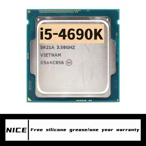 Core i5-4690K i5 4690K I5 4690 K 3.5 GHz Quad-Core Quad-Thread 88W 6M CPU Processor LGA 1150