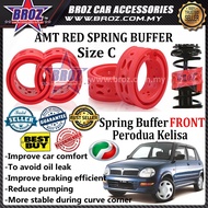 Perodua Kelisa OEM Front C-Type Car Shock Absorber Spring Buffer - Red