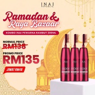 SET LONG HAIR - 3X HENNA HAIR COLOUR INAI REPUBLIC