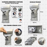 Portable emergency urine bag, portable mini toilet, traveler bag, mini portable emergency bag, Trave