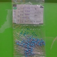 resistor 330 ohm 1/2watt per pack