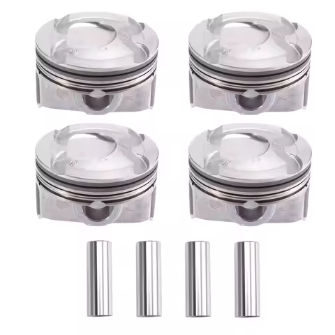 1Set/8Pcs 1.6L Engine Pistons & Pin Kit Assembly 23041-2B602 For Hyundai Accent Kia Soul Rio 2018-20