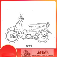 Buku manual Parts Book Honda EX5 Class 1 secara Pdf