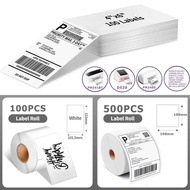 Phomemo A6 Size 4x6'' Shipping Labels FanFold Paper 241BT 246S D520 Zebra Munbyn NELKO ROLLO for Bar