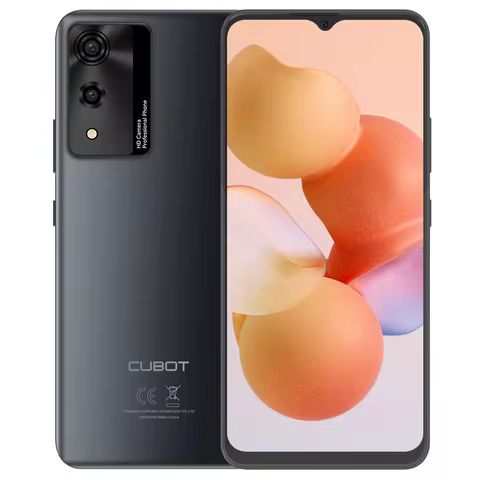 Android Smartphone Cubot A10, 12GB RAM (4GB+8GB), 128GB ROM, Octa-core, 6.56-Inch 90Hz Screen, 5100m