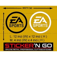 STICKER CUTTING CUSTOM EA SPORTS PLAY STATION PS2 PS3 PS4 PS5 GAMES DESIGN