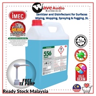 IMEC 556 Guard Sanitizer and Disinfectant for Surfaces Wiping, Mopping, Spraying &amp; Fogging ,5L [