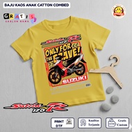SUZUKI T-Shirt Distro Shirt for Children with Motorcycle Images SATRIA 120 RSUZUKI | ONLY FOR THE BR