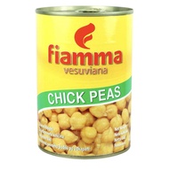 ถั่วหัวช้างในน้ำเกลือ-fiamma Chick Peas 400g