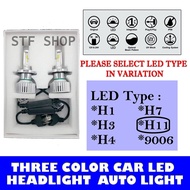 Led Car  Headlight Headlamp Auto Light /Fog Lamp Lampu Besar LED  H1/H3/H4/H7/H11/9006- 5 Function 3