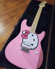 Fender Hello Kitty Custom Stratocaster Guitar 日製拼裝琴 電吉他