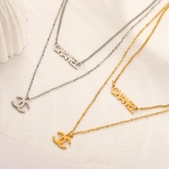 Chanel Fashion Necklace Gold Silver