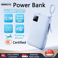 【READY STOCK】3C Power Bank Portable Charger 22.5w Powerbank Fast Charging With Charging Cable CCC Ce
