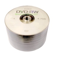 ♞Tesco DVD-RW DVD+RW 4.7GB 4x Blank DVD CD Rewritable 50 pieces