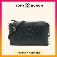 Tory Burch Bombe Chain Large Crossbody Bag Black 44592