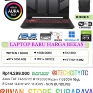 asus tuf fa507rc ryzen 7 6800h