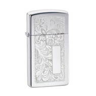 【ZIPPO官方旗艦店】 威尼斯銀(窄版)防風打火機 1652