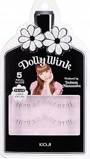 Dolly Wink False Eye Lashes, No. 5 Real Nudity, 2 count
