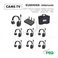 CAME-TV KUMINIK8- Intercom Duplex Digital Wireless Headset Distance up to 1500ft (450 Meters) Ear 7 