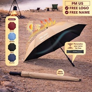 [Memoire Gift] FREE Custom Name | 152cm Fully UV Protection Automatic Big Size Umbrella UV Resistant