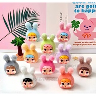 CRY BABY FEATHER BEADS CRY BABY/ HEAD CRY BABY FEATHER KEYCHAIN