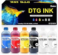 DTG Ink 500ML Compatible for F2000 F2100 P600 P800 DTG Printers and More printhead DX5 DX6 DTG Print